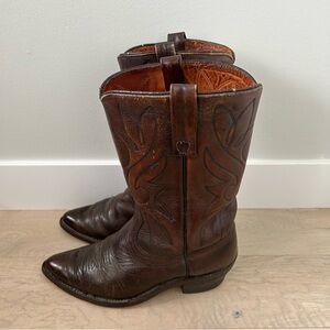 ⚡️⚡️Biltrite Women’s brown cowboy boots size 7.5 E (wide)